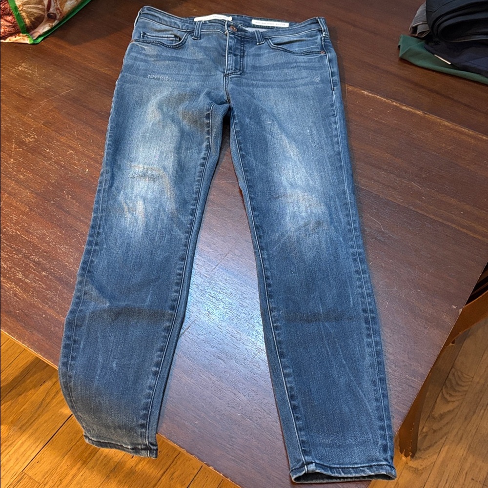 Pilcro and the Letterpress High Rise Skinny Jeans